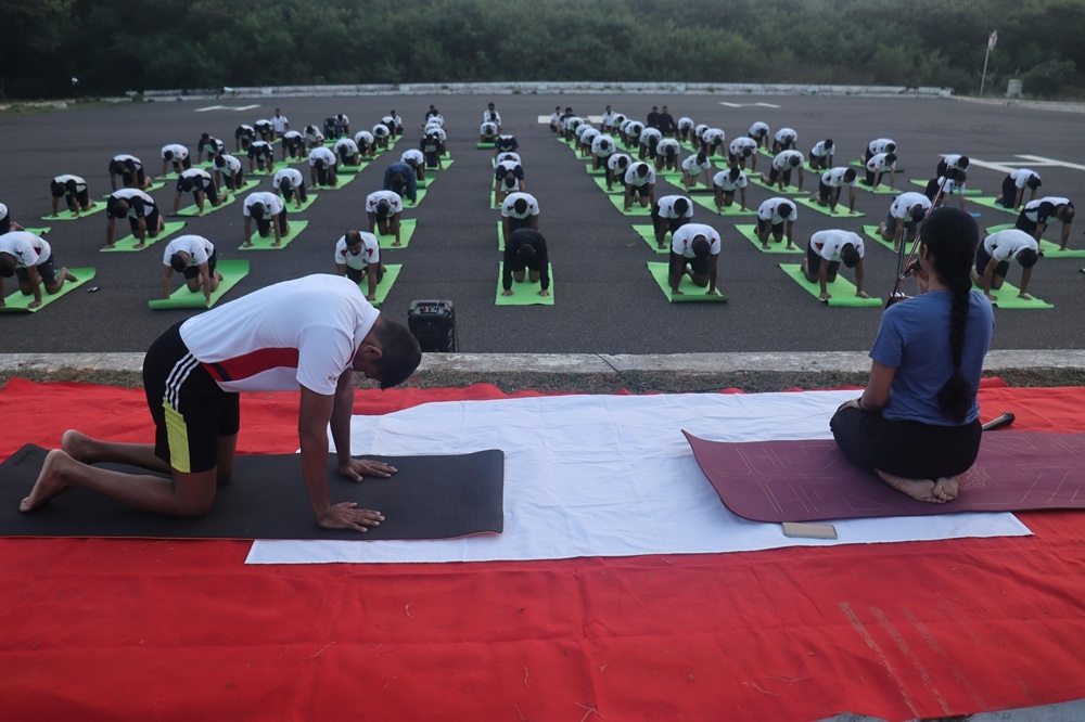 Team building through wellness