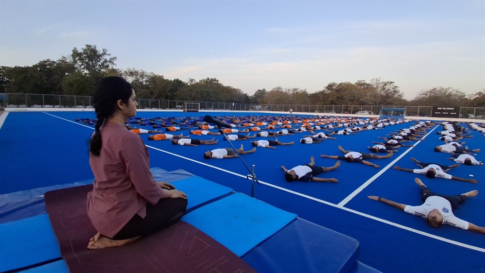 Team building through wellness