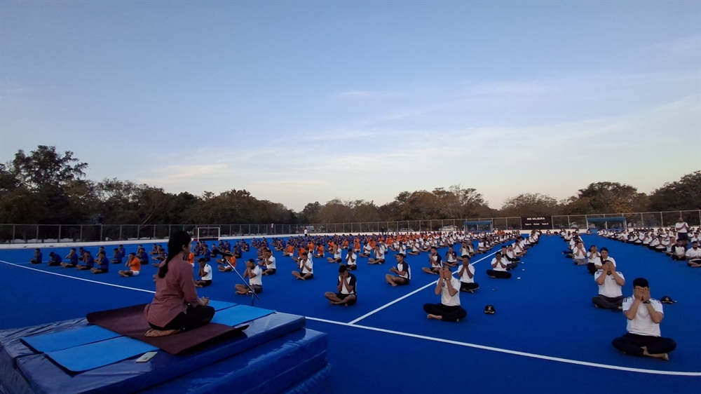 Team building through wellness